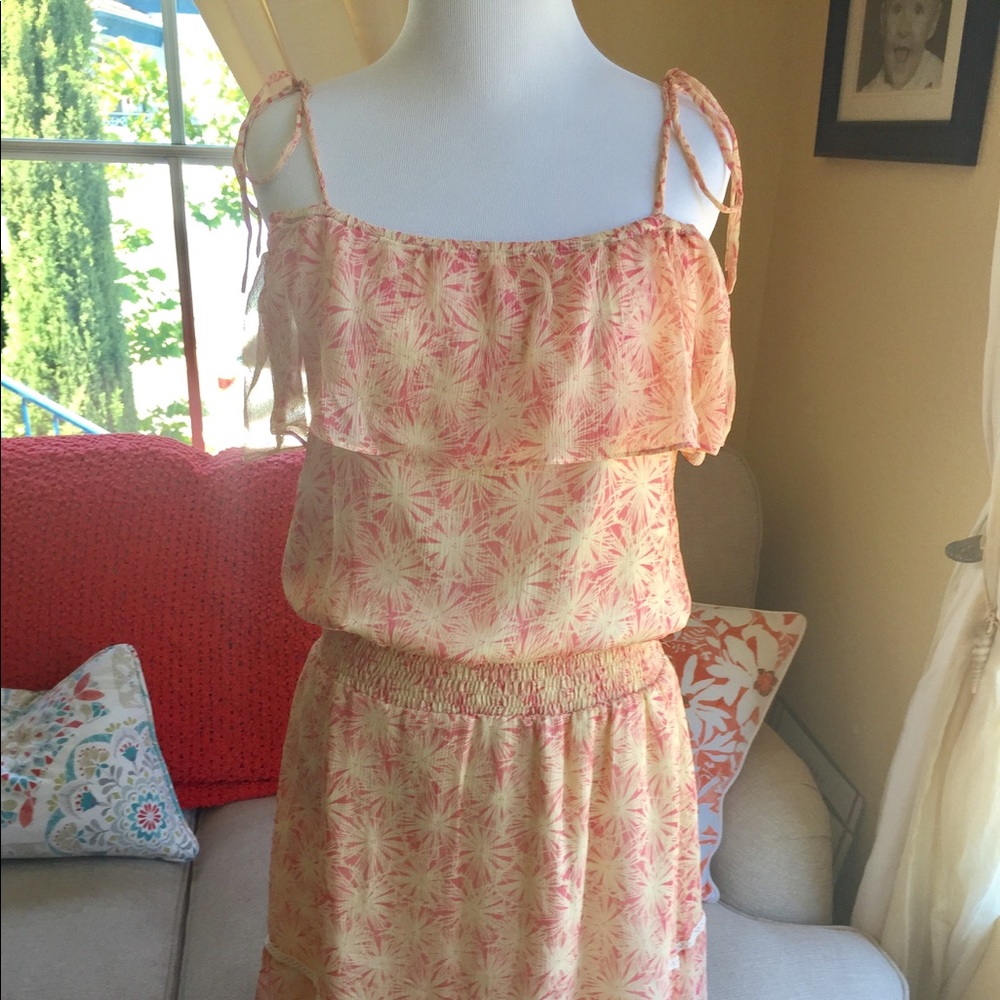 Summer off the shoulder dress